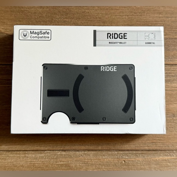 ridge | Accessories | Ridge Wallet For Magsafe Gunmetal | Poshmark